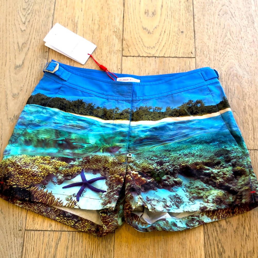 Orlebar Brown shorts.